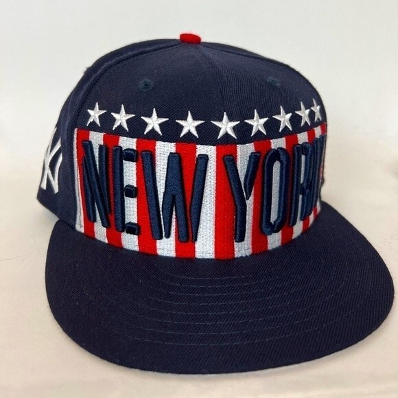 New York Yankees Flag Hat RARE! - Picture 1 of 8